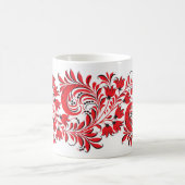 Rouge national russe de tasse de motif (Centre)