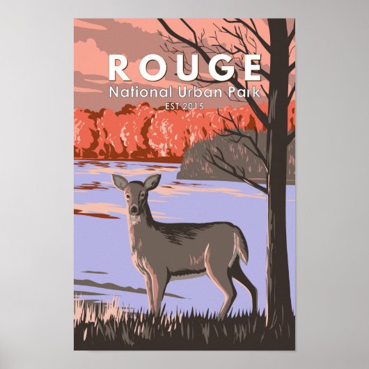 Rouge National Urban Park Canada Travel  Poster (Voorkant)