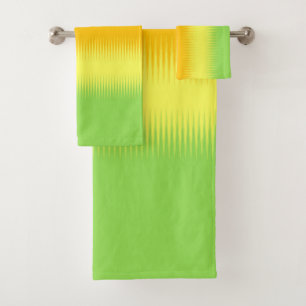 Rouge orange jaune vert