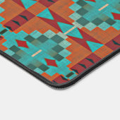 Rouge orange Turquoise Turquoise bleu vert rétro M (Coin)