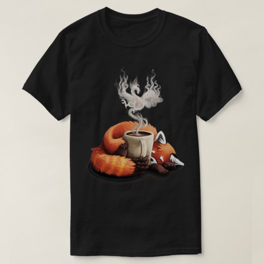 Rouge Panda Tshirt classique (4) (Design devant)