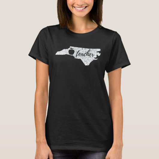 Rouge pour le T-shirt de protestation des enseigna (Devant)