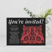 Rouge pré-viking, invitation (Debout devant)