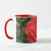 Rouge Rose Artsy Fleur Floral Mug (Gauche)