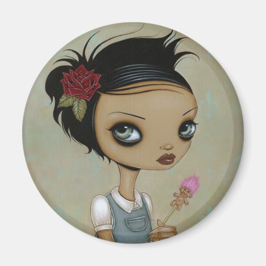 Rouge Rose Magnet (Devant)