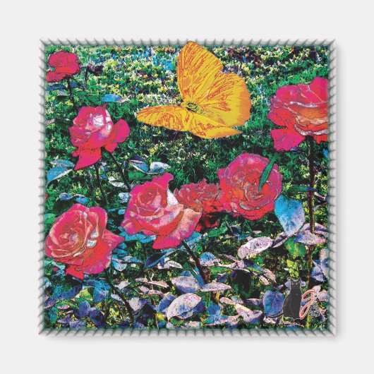 Rouge Roses Rouge Roses Magnet (Devant)