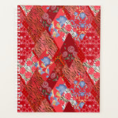 Rouge, rustique, patchwork (Devant)