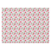 Rouge Saint Valentin Coeurs rose Fleurs nappes (Devant (Horizontal))