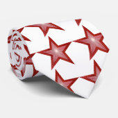 Rouge Star cravate blanc (Roulé)