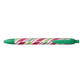 Rouge Stylo Cadeau d'Écriture Bonbons de Noël (Dos)