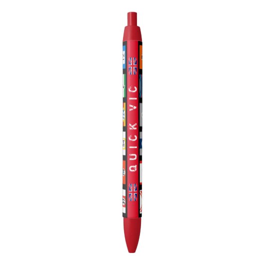 Rouge Stylo vintage (devant Vertical)