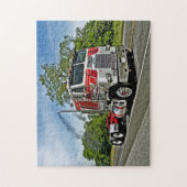 Rouge sur le puzzle Silver COE (Vertical)