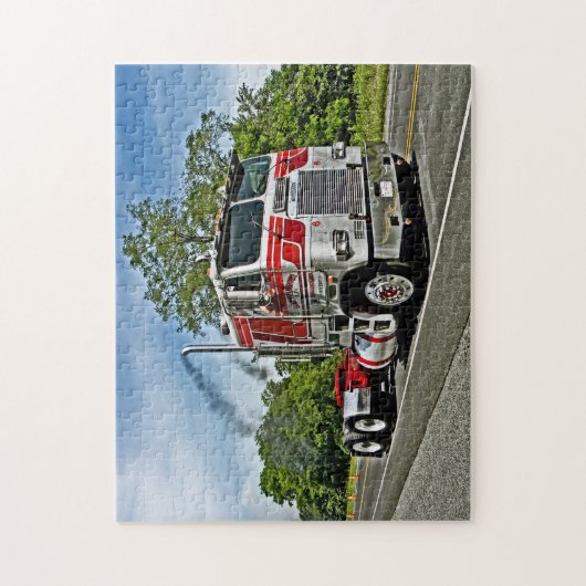 Rouge sur le puzzle Silver COE (Vertical)