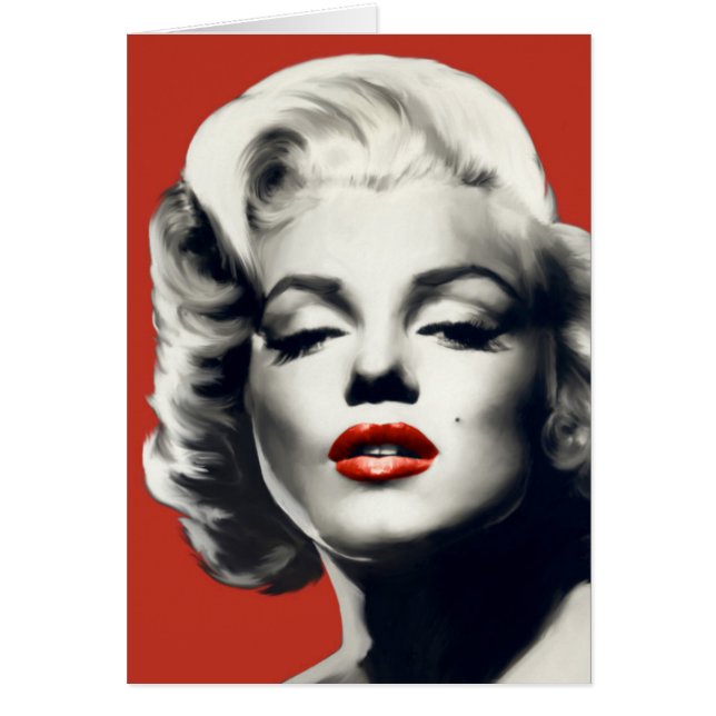 Rouge sur les lèvres rouges Marilyn (Devant)