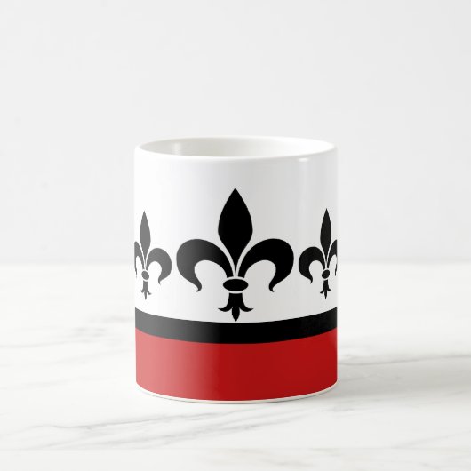 Rouge Swanky Fleur De Lis Mug (Centre)