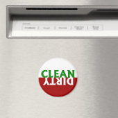 Rouge vert Clean Lave-vaisselle Magnet (In Situ (Lave-vaisselle))