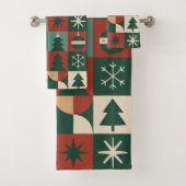 Rouge Vert Mmilieu du siècle moderne À damiers vac (En situation)