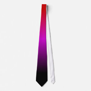 Rouge violet noir simple cravate de fuite
