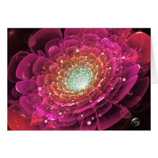 Rougeoyer rose s'est levé dans la peinture unique