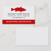 Rougets communs - carte de visite personnel (Devant / Derrière)