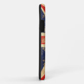 Rough Aged  British Flag Case-Mate iPhone Case (Achterkant/rechts)
