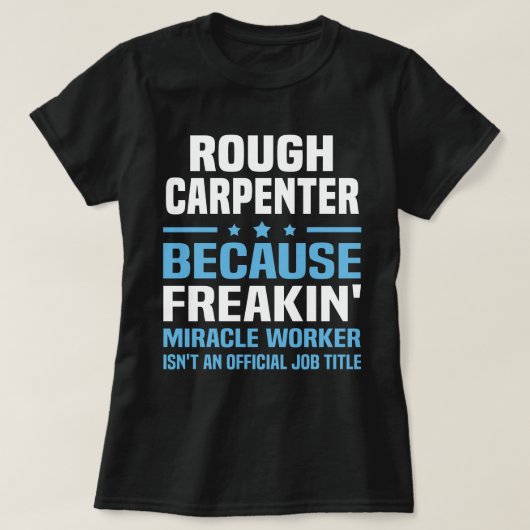Rough Carpenter T-shirt (Design voorkant)