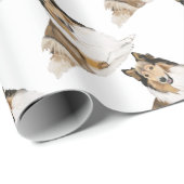 Rough Collie Cadeaupapier (Rol Hoek)