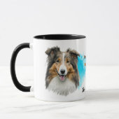 Rough Collie Dog Loyal Friend Mok (Links)