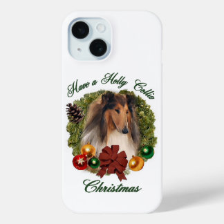 Rough Collie Kerstmis