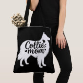 Rough Collie Maman Sac fourre-tout (De près)