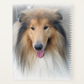 Rough Collie Portrait Planner (Achterkant)