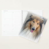 Rough Collie Portrait Planner (Display)