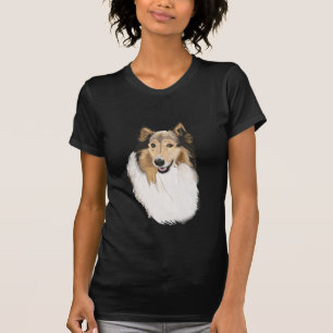 Rough Collie Portrait T-shirt