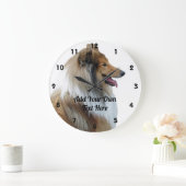 Rough Collie Sheep Dog Grote Klok (Huis)