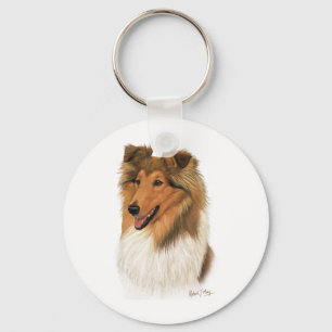 Rough Collie Sleutelhanger