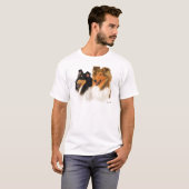 Rough Collie T-shirt (Voorkant volledig)