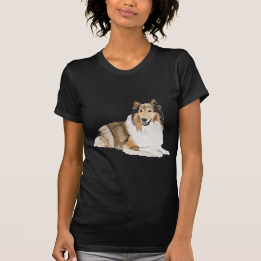 Rough Collie T-shirt (Voorkant)