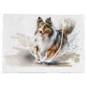 Rough Collies Groot Cadeauzakje (Achterkant)