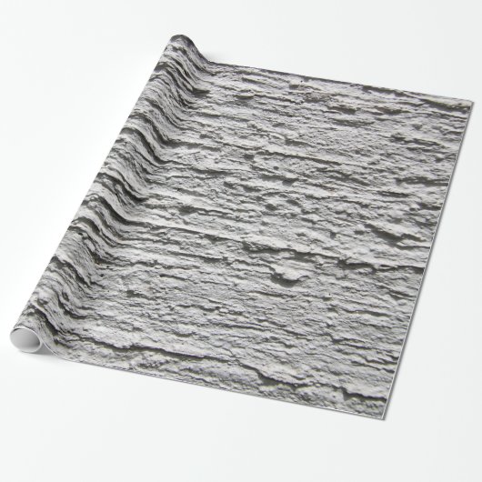 Rough Concrete muur Cadeaupapier (Uitgerold)