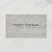 Rough Plaster Effect, Rustic Visitekaartje (Voorkant)