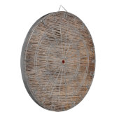Rough Wooden Plank Dartbord (Voorkant Links)