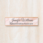 Rougissent et la plaque d'identification marbrée (Devant)