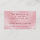 Rougissent le carte de visite de Rose (Dos)