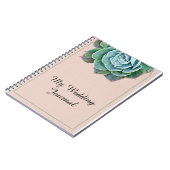 Rougissent le journal succulent de mariage (Côté gauche)