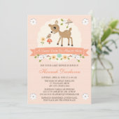 ROUGISSENT LES INVITATIONS DE BABY SHOWER DE CERFS (Debout devant)