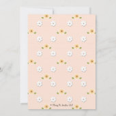 ROUGISSENT LES INVITATIONS DE BABY SHOWER DE CERFS (Dos)