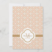 Rougissent les invitations marocaines de mariage (Dos)