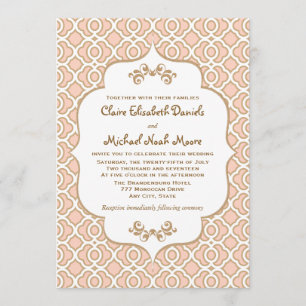 Rougissent les invitations marocaines de mariage