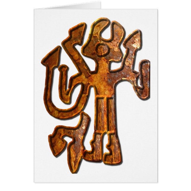 Rouille de la figure cornée (Devant)