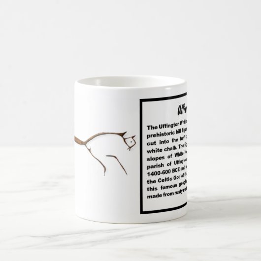 rouille de tasse du cheval Uffington (Centre)